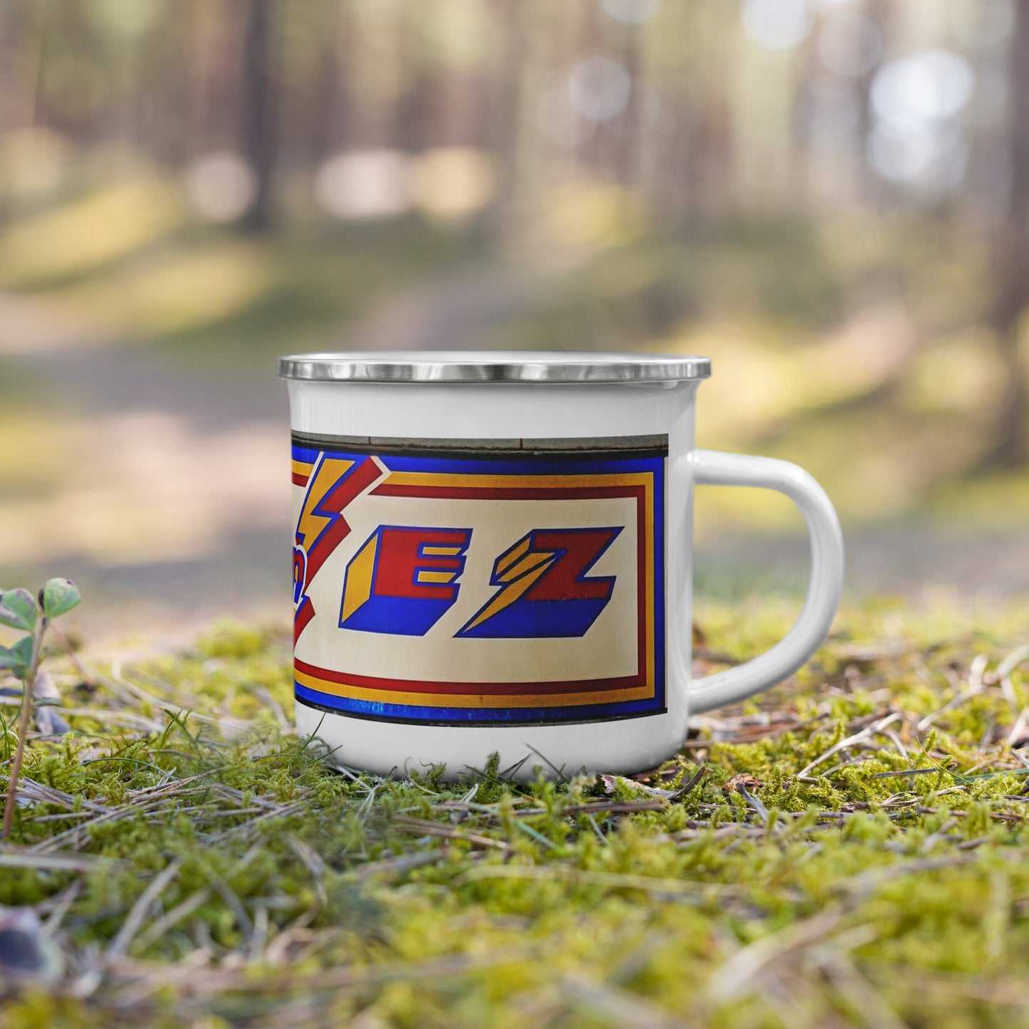 Qik N EZ Enamel Mug